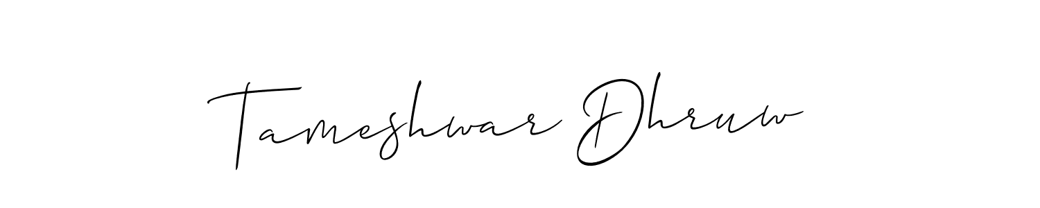 Here are the top 10 professional signature styles for the name Tameshwar Dhruw. These are the best autograph styles you can use for your name. Tameshwar Dhruw signature style 2 images and pictures png