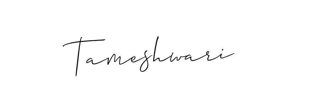 How to make Tameshwari name signature. Use Allison_Script style for creating short signs online. This is the latest handwritten sign. Tameshwari signature style 2 images and pictures png