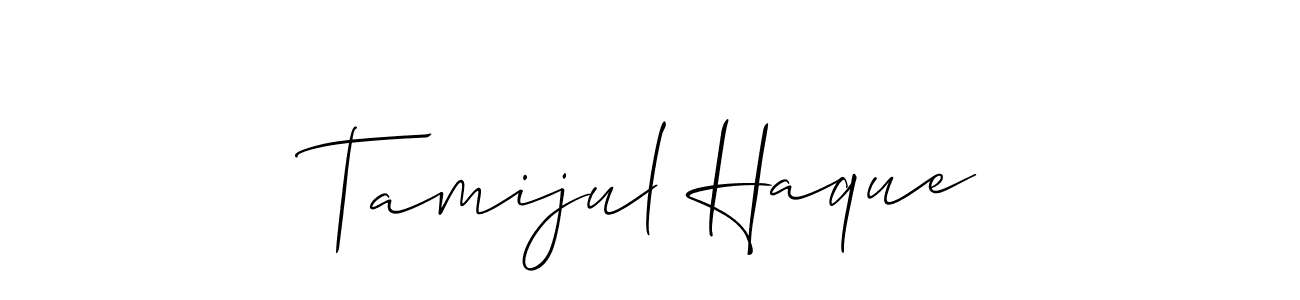 Once you've used our free online signature maker to create your best signature Allison_Script style, it's time to enjoy all of the benefits that Tamijul Haque name signing documents. Tamijul Haque signature style 2 images and pictures png