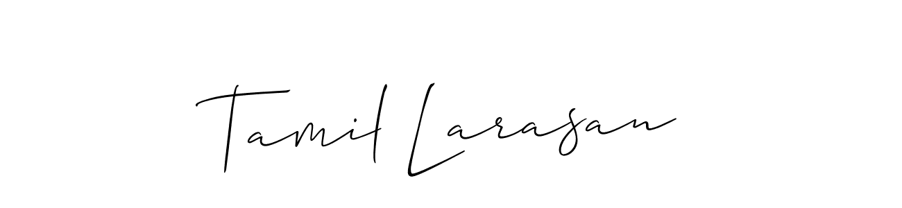 See photos of Tamil Larasan official signature by Spectra . Check more albums & portfolios. Read reviews & check more about Allison_Script font. Tamil Larasan signature style 2 images and pictures png