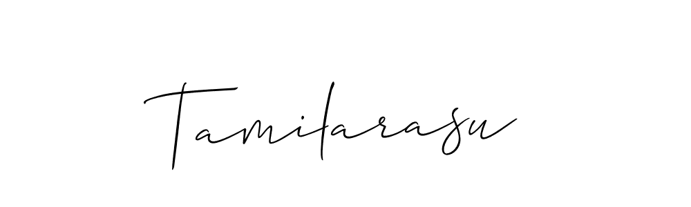 It looks lik you need a new signature style for name Tamilarasu. Design unique handwritten (Allison_Script) signature with our free signature maker in just a few clicks. Tamilarasu signature style 2 images and pictures png