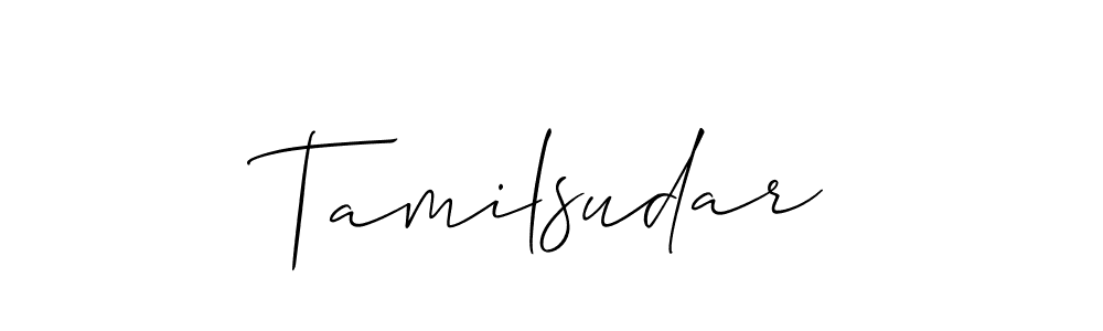 if you are searching for the best signature style for your name Tamilsudar. so please give up your signature search. here we have designed multiple signature styles  using Allison_Script. Tamilsudar signature style 2 images and pictures png