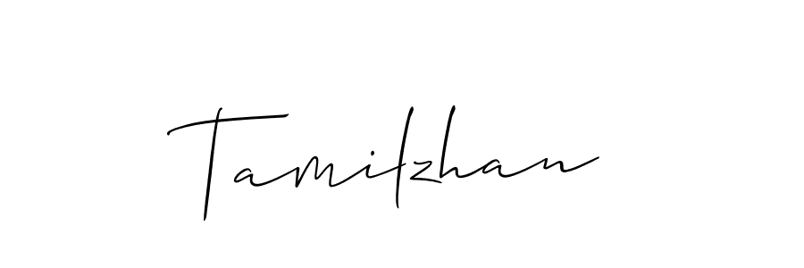 Also You can easily find your signature by using the search form. We will create Tamilzhan name handwritten signature images for you free of cost using Allison_Script sign style. Tamilzhan signature style 2 images and pictures png