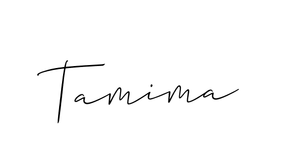 You can use this online signature creator to create a handwritten signature for the name Tamima. This is the best online autograph maker. Tamima signature style 2 images and pictures png