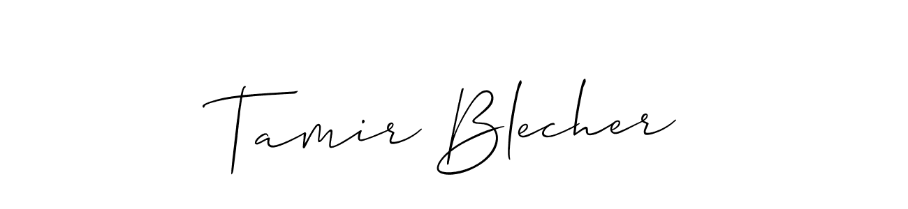 Here are the top 10 professional signature styles for the name Tamir Blecher. These are the best autograph styles you can use for your name. Tamir Blecher signature style 2 images and pictures png