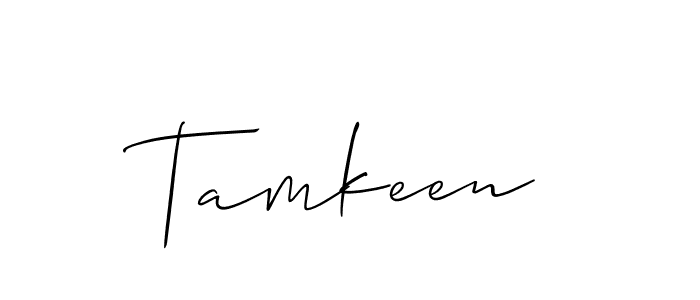 You can use this online signature creator to create a handwritten signature for the name Tamkeen. This is the best online autograph maker. Tamkeen signature style 2 images and pictures png