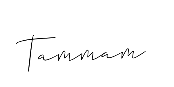 Make a beautiful signature design for name Tammam. With this signature (Allison_Script) style, you can create a handwritten signature for free. Tammam signature style 2 images and pictures png