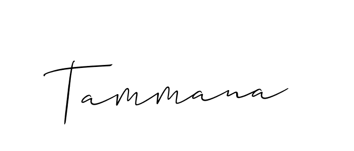 You should practise on your own different ways (Allison_Script) to write your name (Tammana) in signature. don't let someone else do it for you. Tammana signature style 2 images and pictures png