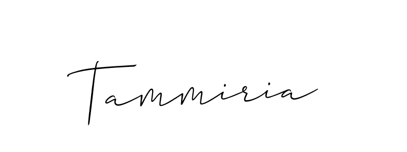 How to Draw Tammiria signature style? Allison_Script is a latest design signature styles for name Tammiria. Tammiria signature style 2 images and pictures png