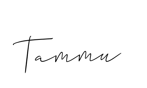 The best way (Allison_Script) to make a short signature is to pick only two or three words in your name. The name Tammu include a total of six letters. For converting this name. Tammu signature style 2 images and pictures png