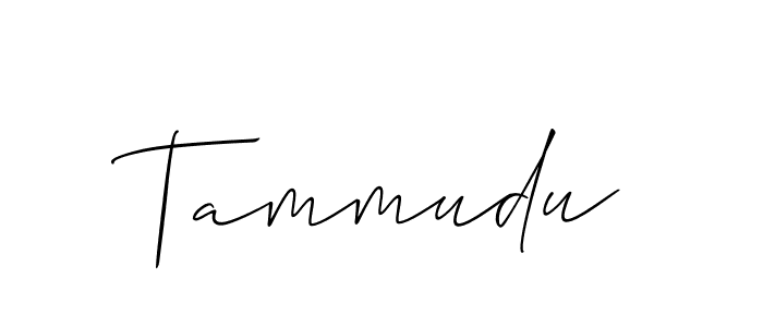 It looks lik you need a new signature style for name Tammudu. Design unique handwritten (Allison_Script) signature with our free signature maker in just a few clicks. Tammudu signature style 2 images and pictures png