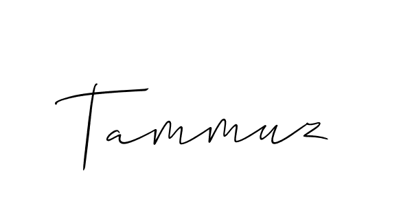 Create a beautiful signature design for name Tammuz. With this signature (Allison_Script) fonts, you can make a handwritten signature for free. Tammuz signature style 2 images and pictures png