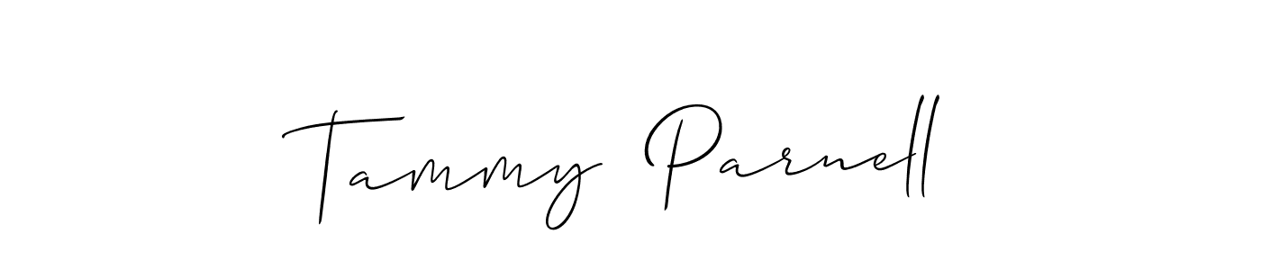 Check out images of Autograph of Tammy  Parnell name. Actor Tammy  Parnell Signature Style. Allison_Script is a professional sign style online. Tammy  Parnell signature style 2 images and pictures png