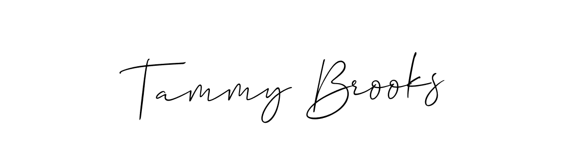 Once you've used our free online signature maker to create your best signature Allison_Script style, it's time to enjoy all of the benefits that Tammy Brooks name signing documents. Tammy Brooks signature style 2 images and pictures png