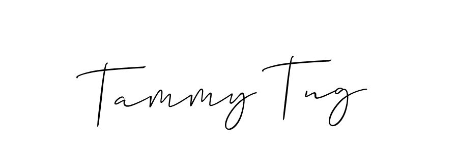 Make a short Tammy Tng signature style. Manage your documents anywhere anytime using Allison_Script. Create and add eSignatures, submit forms, share and send files easily. Tammy Tng signature style 2 images and pictures png