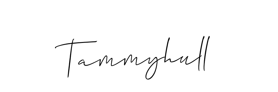 Tammyhull stylish signature style. Best Handwritten Sign (Allison_Script) for my name. Handwritten Signature Collection Ideas for my name Tammyhull. Tammyhull signature style 2 images and pictures png