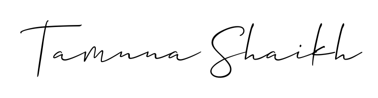 Discover the perfect balance of readability and style for Tamnna Shaikh with Allison_Script font. Create your dream signature today. Tamnna Shaikh signature style 2 images and pictures png