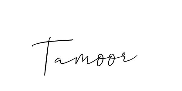 Also we have Tamoor name is the best signature style. Create professional handwritten signature collection using Allison_Script autograph style. Tamoor signature style 2 images and pictures png