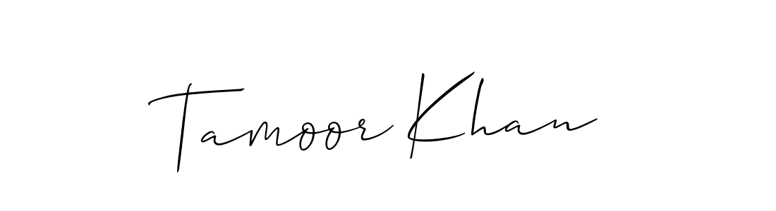 Best and Professional Signature Style for Tamoor Khan. Allison_Script Best Signature Style Collection. Tamoor Khan signature style 2 images and pictures png