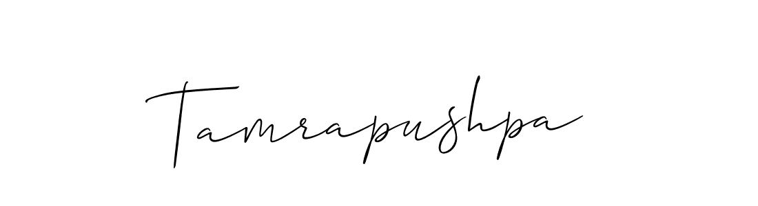 Make a beautiful signature design for name Tamrapushpa. Use this online signature maker to create a handwritten signature for free. Tamrapushpa signature style 2 images and pictures png