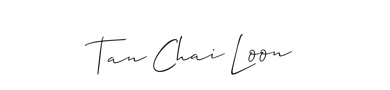 Check out images of Autograph of Tan Chai Loon name. Actor Tan Chai Loon Signature Style. Allison_Script is a professional sign style online. Tan Chai Loon signature style 2 images and pictures png