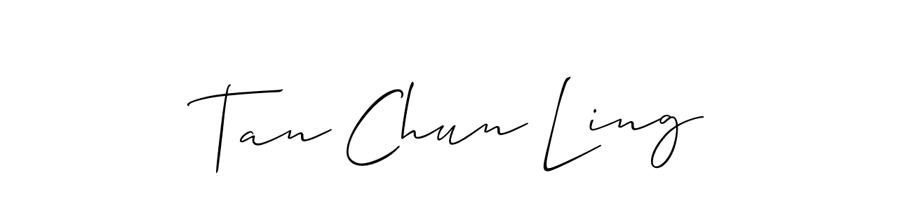 Check out images of Autograph of Tan Chun Ling name. Actor Tan Chun Ling Signature Style. Allison_Script is a professional sign style online. Tan Chun Ling signature style 2 images and pictures png