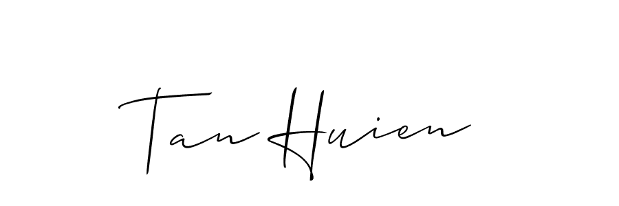 Best and Professional Signature Style for Tan Huien. Allison_Script Best Signature Style Collection. Tan Huien signature style 2 images and pictures png