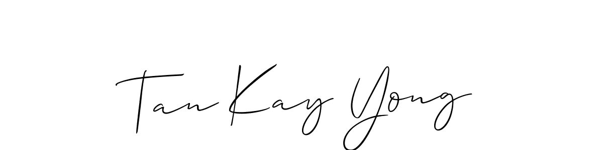 Check out images of Autograph of Tan Kay Yong name. Actor Tan Kay Yong Signature Style. Allison_Script is a professional sign style online. Tan Kay Yong signature style 2 images and pictures png