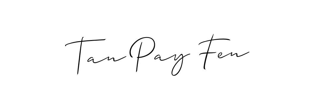 You can use this online signature creator to create a handwritten signature for the name Tan Pay Fen. This is the best online autograph maker. Tan Pay Fen signature style 2 images and pictures png