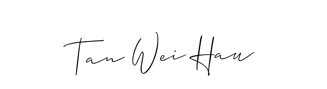 Here are the top 10 professional signature styles for the name Tan Wei Hau. These are the best autograph styles you can use for your name. Tan Wei Hau signature style 2 images and pictures png