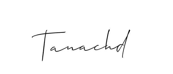 Similarly Allison_Script is the best handwritten signature design. Signature creator online .You can use it as an online autograph creator for name Tanachd. Tanachd signature style 2 images and pictures png