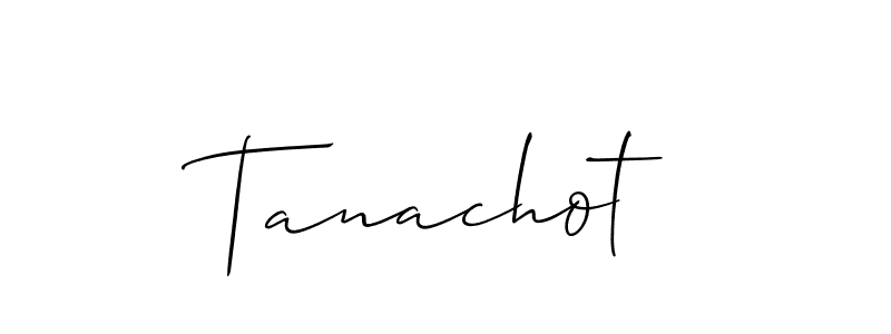 Once you've used our free online signature maker to create your best signature Allison_Script style, it's time to enjoy all of the benefits that Tanachot name signing documents. Tanachot signature style 2 images and pictures png