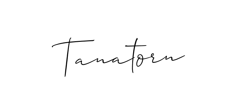 How to Draw Tanatorn signature style? Allison_Script is a latest design signature styles for name Tanatorn. Tanatorn signature style 2 images and pictures png