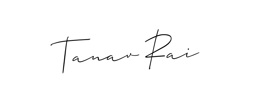 Once you've used our free online signature maker to create your best signature Allison_Script style, it's time to enjoy all of the benefits that Tanav Rai name signing documents. Tanav Rai signature style 2 images and pictures png