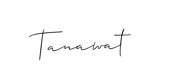 Tanawat stylish signature style. Best Handwritten Sign (Allison_Script) for my name. Handwritten Signature Collection Ideas for my name Tanawat. Tanawat signature style 2 images and pictures png
