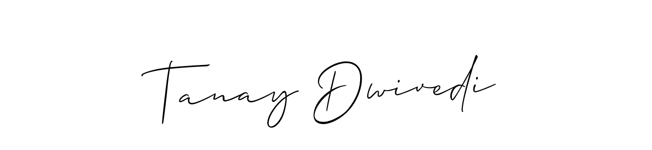 if you are searching for the best signature style for your name Tanay Dwivedi. so please give up your signature search. here we have designed multiple signature styles  using Allison_Script. Tanay Dwivedi signature style 2 images and pictures png
