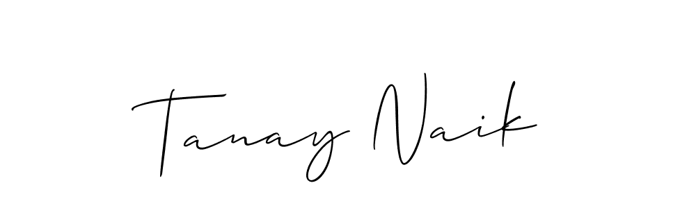 Make a beautiful signature design for name Tanay Naik. Use this online signature maker to create a handwritten signature for free. Tanay Naik signature style 2 images and pictures png