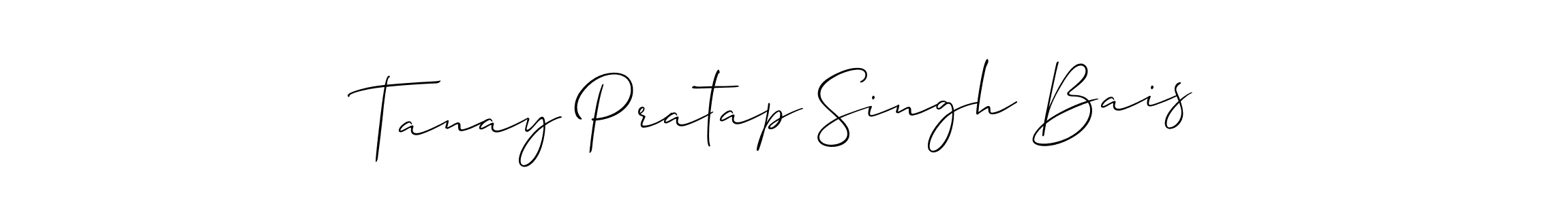 Make a beautiful signature design for name Tanay Pratap Singh Bais. Use this online signature maker to create a handwritten signature for free. Tanay Pratap Singh Bais signature style 2 images and pictures png