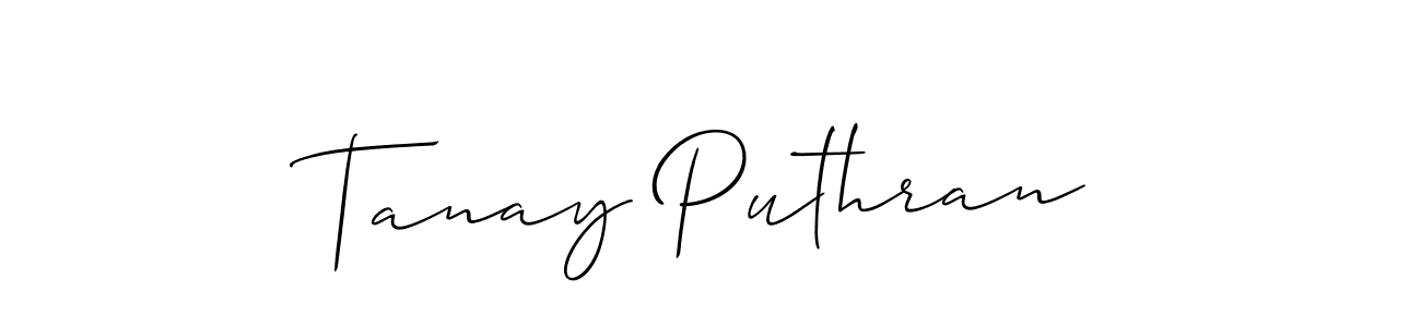 See photos of Tanay Puthran official signature by Spectra . Check more albums & portfolios. Read reviews & check more about Allison_Script font. Tanay Puthran signature style 2 images and pictures png