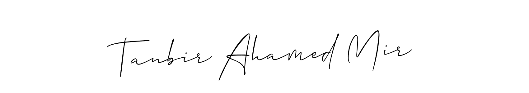 See photos of Tanbir Ahamed Mir official signature by Spectra . Check more albums & portfolios. Read reviews & check more about Allison_Script font. Tanbir Ahamed Mir signature style 2 images and pictures png