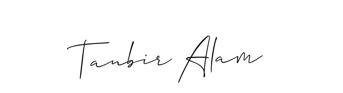 Also You can easily find your signature by using the search form. We will create Tanbir Alam name handwritten signature images for you free of cost using Allison_Script sign style. Tanbir Alam signature style 2 images and pictures png