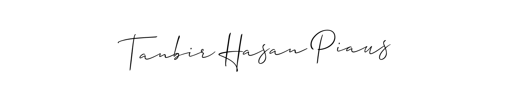 Once you've used our free online signature maker to create your best signature Allison_Script style, it's time to enjoy all of the benefits that Tanbir Hasan Piaus name signing documents. Tanbir Hasan Piaus signature style 2 images and pictures png