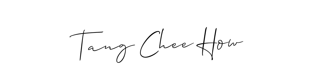 This is the best signature style for the Tang Chee How name. Also you like these signature font (Allison_Script). Mix name signature. Tang Chee How signature style 2 images and pictures png