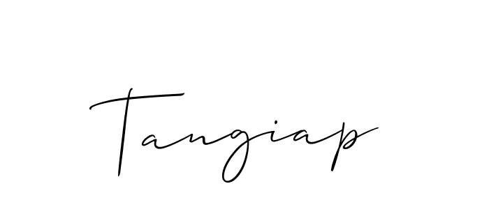 This is the best signature style for the Tangiap name. Also you like these signature font (Allison_Script). Mix name signature. Tangiap signature style 2 images and pictures png