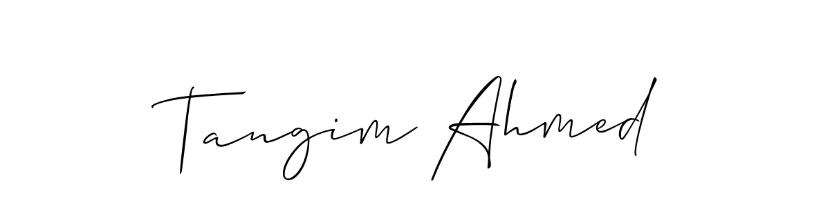 Make a beautiful signature design for name Tangim Ahmed. Use this online signature maker to create a handwritten signature for free. Tangim Ahmed signature style 2 images and pictures png