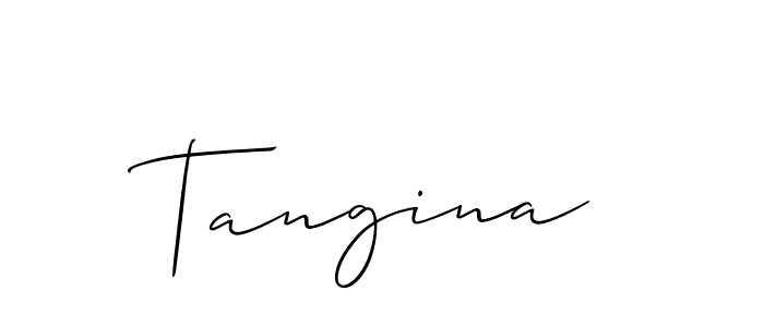 Once you've used our free online signature maker to create your best signature Allison_Script style, it's time to enjoy all of the benefits that Tangina name signing documents. Tangina signature style 2 images and pictures png