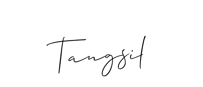 Make a beautiful signature design for name Tangsil. Use this online signature maker to create a handwritten signature for free. Tangsil signature style 2 images and pictures png