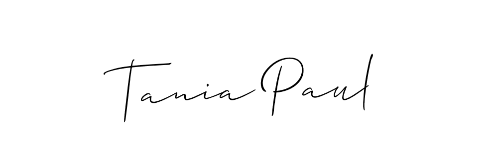 See photos of Tania Paul official signature by Spectra . Check more albums & portfolios. Read reviews & check more about Allison_Script font. Tania Paul signature style 2 images and pictures png