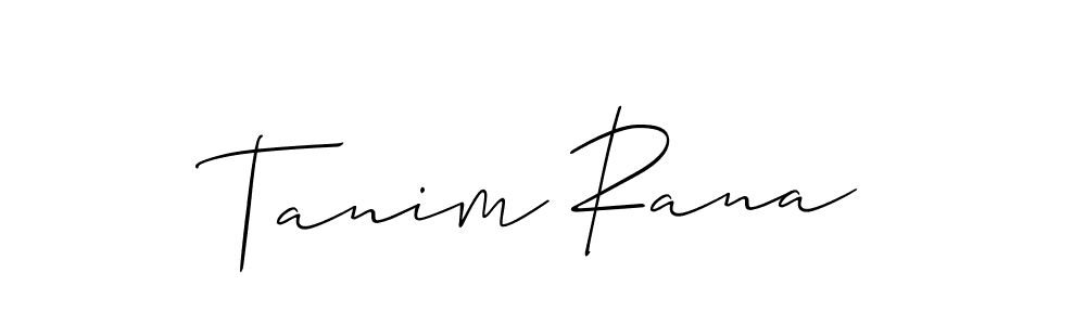 Make a beautiful signature design for name Tanim Rana. Use this online signature maker to create a handwritten signature for free. Tanim Rana signature style 2 images and pictures png