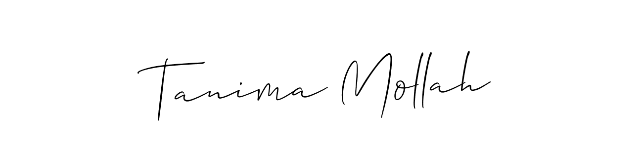 Also You can easily find your signature by using the search form. We will create Tanima Mollah name handwritten signature images for you free of cost using Allison_Script sign style. Tanima Mollah signature style 2 images and pictures png